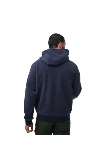 هودي بيرغهاوس بلون أزرق داكن بسحاب