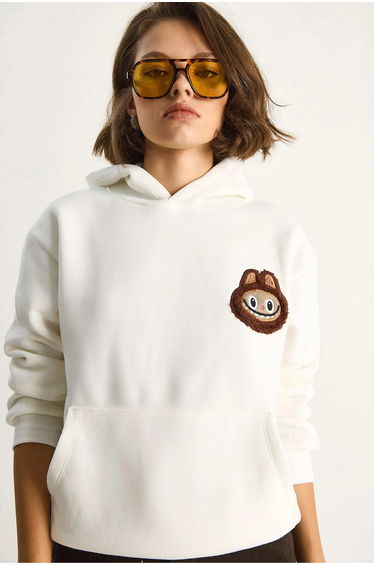 LUCCI Hooded Embroidered Hoodie