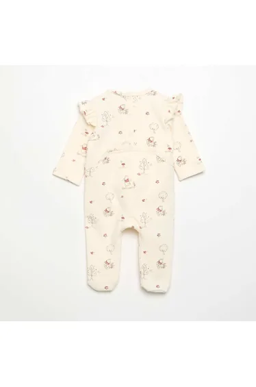 'Disney' 'Winnie the Pooh' Sleepsuit WHITE