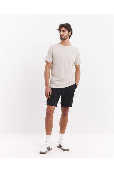 Jersey Sweat Cargo Short