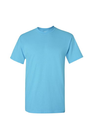 Gildan Mens Heavy Cotton Short Sleeve T-Shirt - Sky