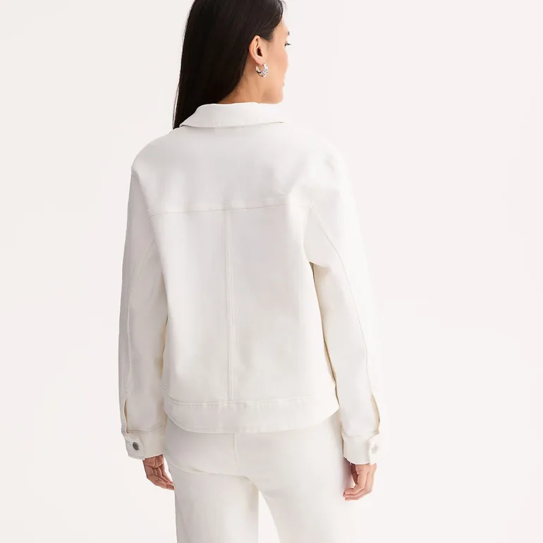 Loose Fit Denim Jacket - 3