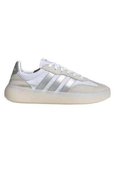 Adidas Womens/Ladies Barreda Decode 3 Stripes Suede Trainers - White