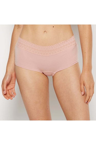 Boyshort Panty in Royal Pink