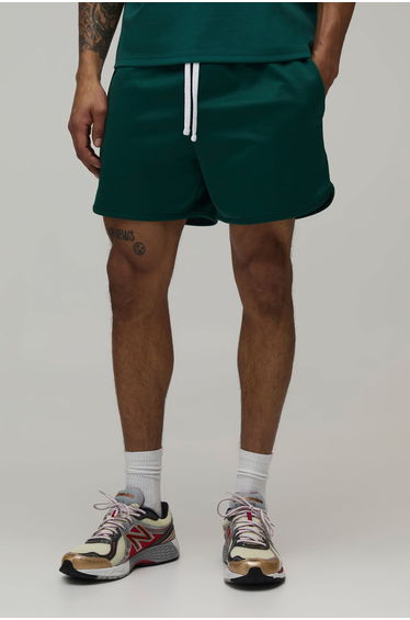 Racer Fit Tricot Jersey Short - forest