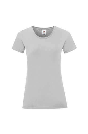 Fruit of the Loom Womens/Ladies Iconic 150 T-Shirt - Zinc