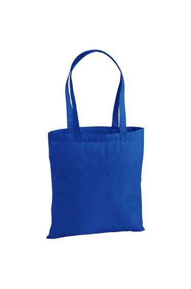 Westford Mill Premium Cotton Tote Bag - Bright Royal