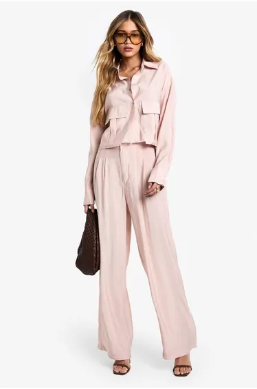 Fluid Trousers - pink