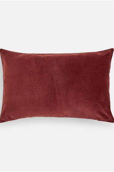 Velvet Rectangular 100% Cotton Velvet Cushion Cover