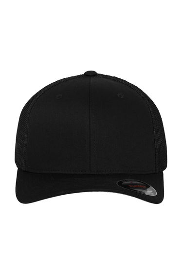Flexfit Mesh Trucker Cap - Black
