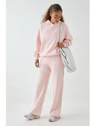 DSGN Studio Petite Straight Leg Jogger - light pink