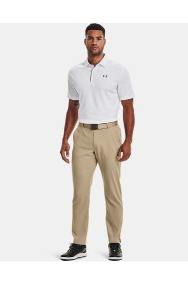 Under Armour Mens Tech Polo Shirt - White/Graphite