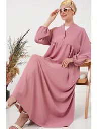 BDART V-Neck Buttoned Maxi Dress - 1