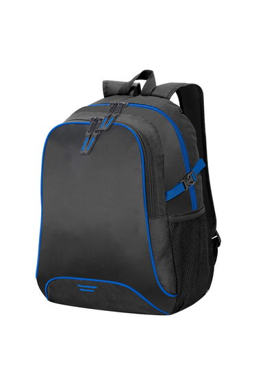 Shugon Osaka Basic Backpack / Rucksack Bag (30 Litre) (Pack of 2) - Black/Royal