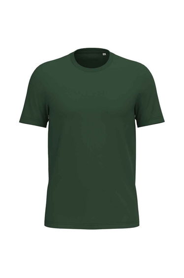 Native Spirit Unisex Adult Heavyweight Slim T-Shirt - Forest Green