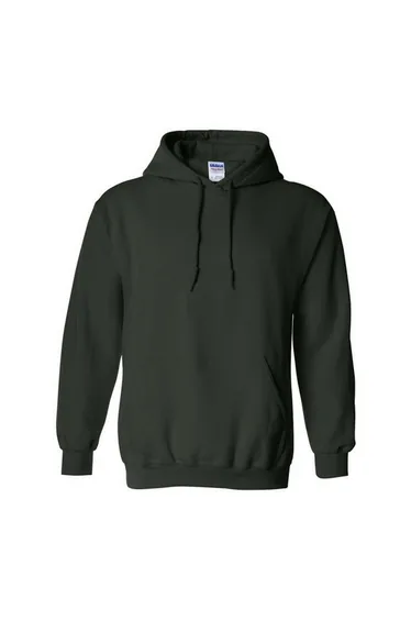 Gildan Heavy Blend Adult Unisex Hooded Sweatshirt / Hoodie - Forest Green