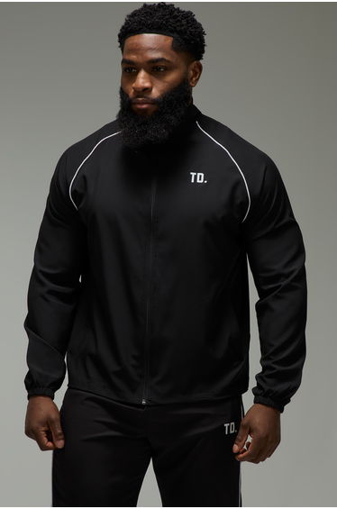 Training Dept Woven Track Jacket - black