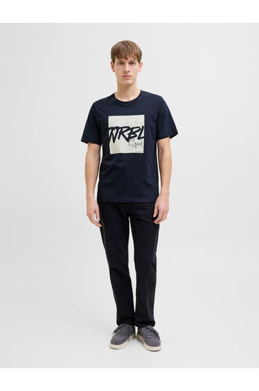 Graphic Print Crew Neck Regular Fit T-Shirt