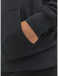 Fleece Sweatshirt with Writing On Front - 4