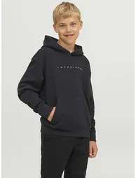 Fleece Sweatshirt with Writing On Front