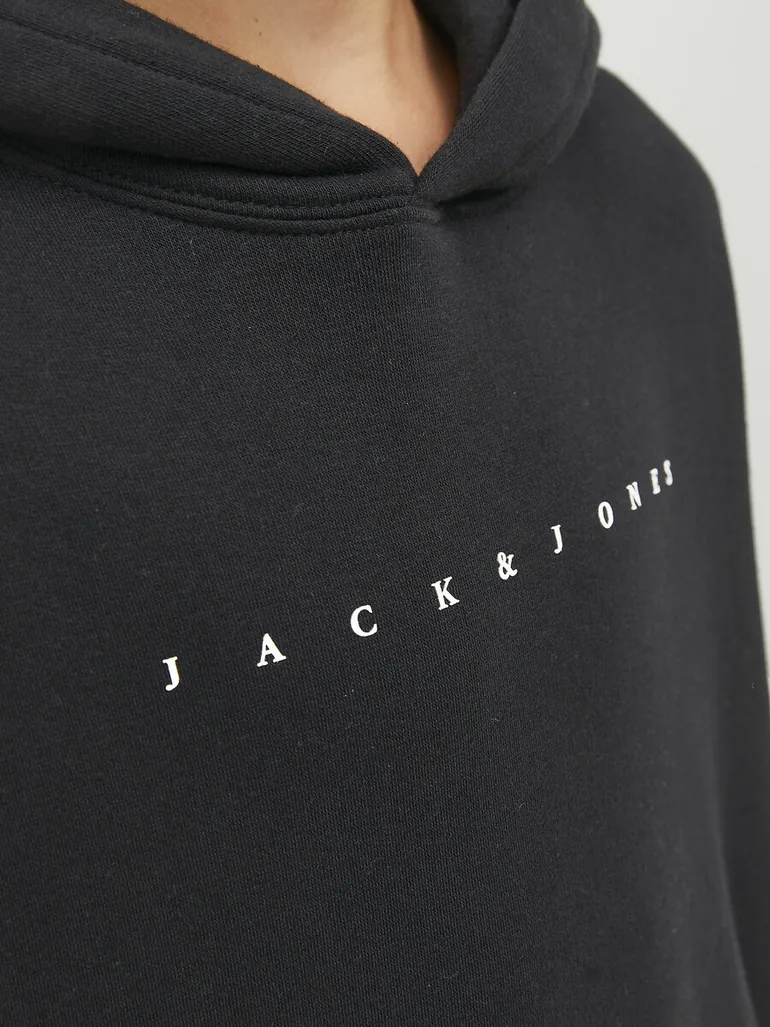 Fleece Sweatshirt with Writing On Front - 3