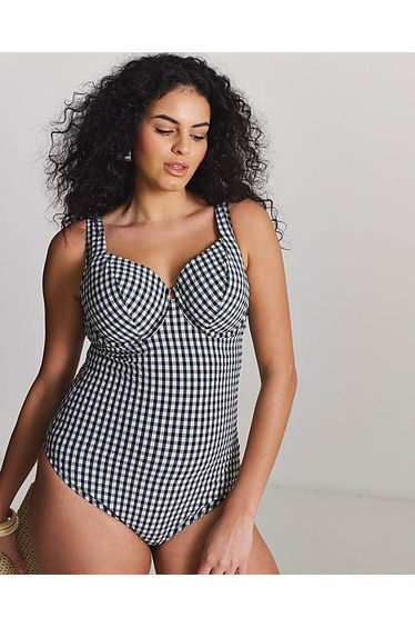 MAGISCULPT Gingham Underwired Swimsuit