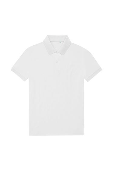 B&C Womens/Ladies My Eco Polo Shirt - White