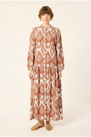 ETHNIC PATTERNED DRESS