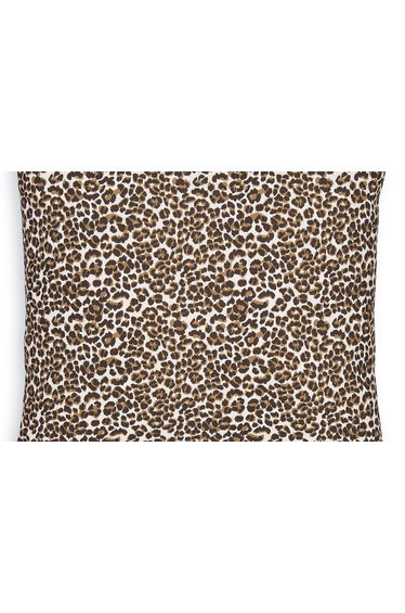 Aretha Leopard Print 45 x 45cm 100% Cotton Cushion Cover
