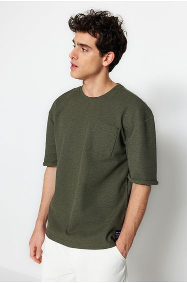 T-Shirt - Khaki - Relaxed fit