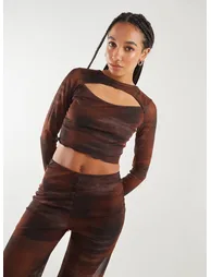 Saturn Long Sleeve Letterbox Top