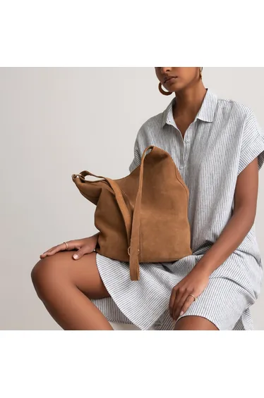 حقيبة كتف لا ريدوت كولكشنز باللون البني