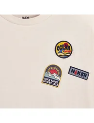 Long Sleeve T-Shirt with Patches - 3
