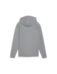 Boy's Puma Juniors TeamFINAL Casuals Hooded Jacket in Grey - 1