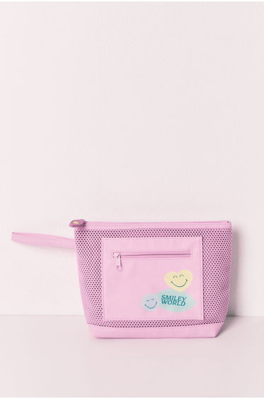 SmileyWorld® zip-up vanity case