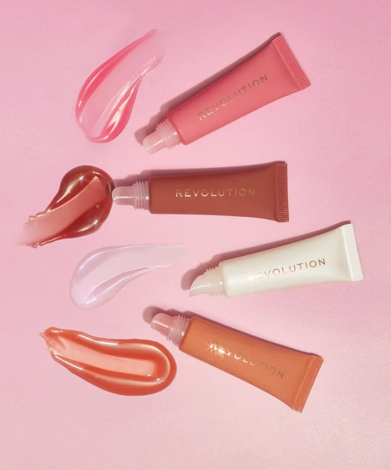 Revolution Juicy Peptide Lip Balm Pink Strawberry - 5