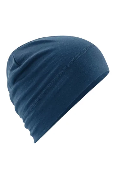 Beechfield Merino Wool Beanie - Steel Blue