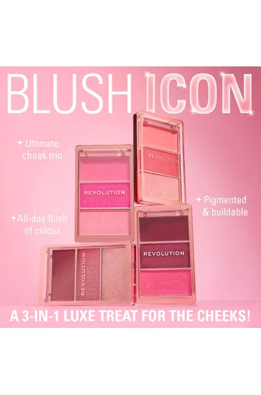 Revolution Blush Icon Palette My Cherry Truth