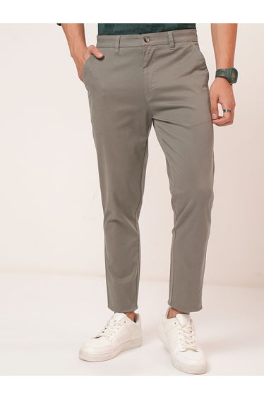 Mid Rise Slim Fit Chino Trousers