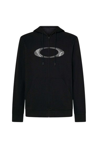 Oakley Mens Ellipse Full Zip Hoodie - Blackout