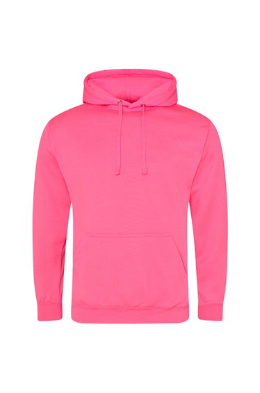 Awdis Mens Electric Hoodie - Electric Pink