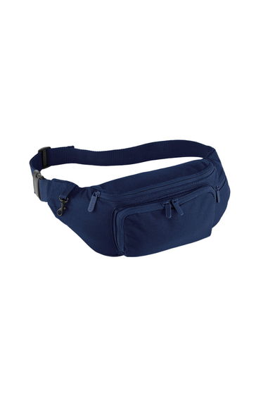 Quadra Plain Waist Bag - French Navy