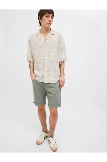 Mid Rise Regular Fit Shorts