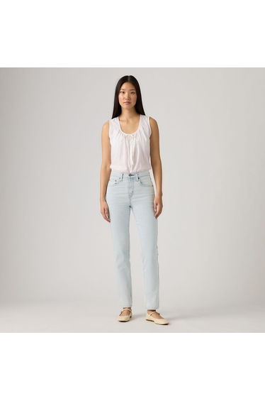 724 High Rise Straight Jeans