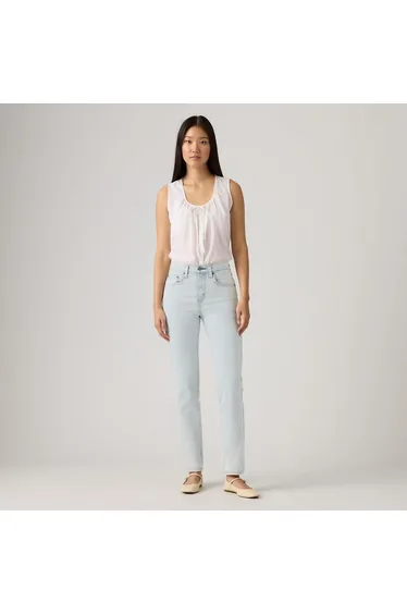 724 High Rise Straight Jeans