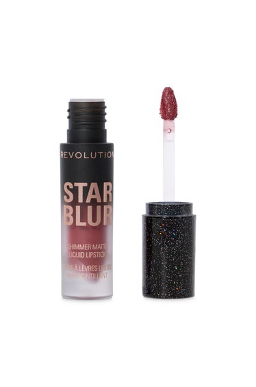 Revolution Star Blur Shimmer Matte Liquid Lip Moonlit Rose