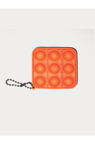 Square Fidget Popper Keychain