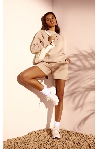 Recycled Stone Sweat Pocket Shorts