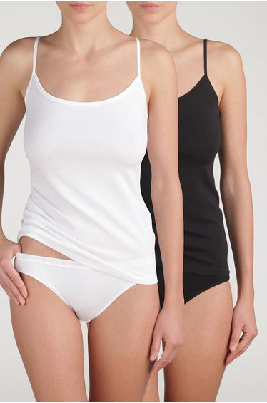 Pack of 2 Eco Pockets Camis in Cotton