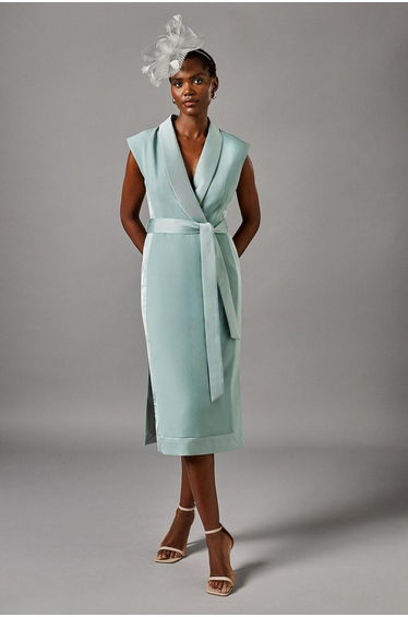 Tux Satin Dress